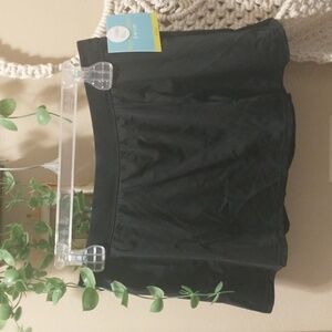 NWT Bal Harbour Swim Skirt Bottom Black Size Small (4-6)
